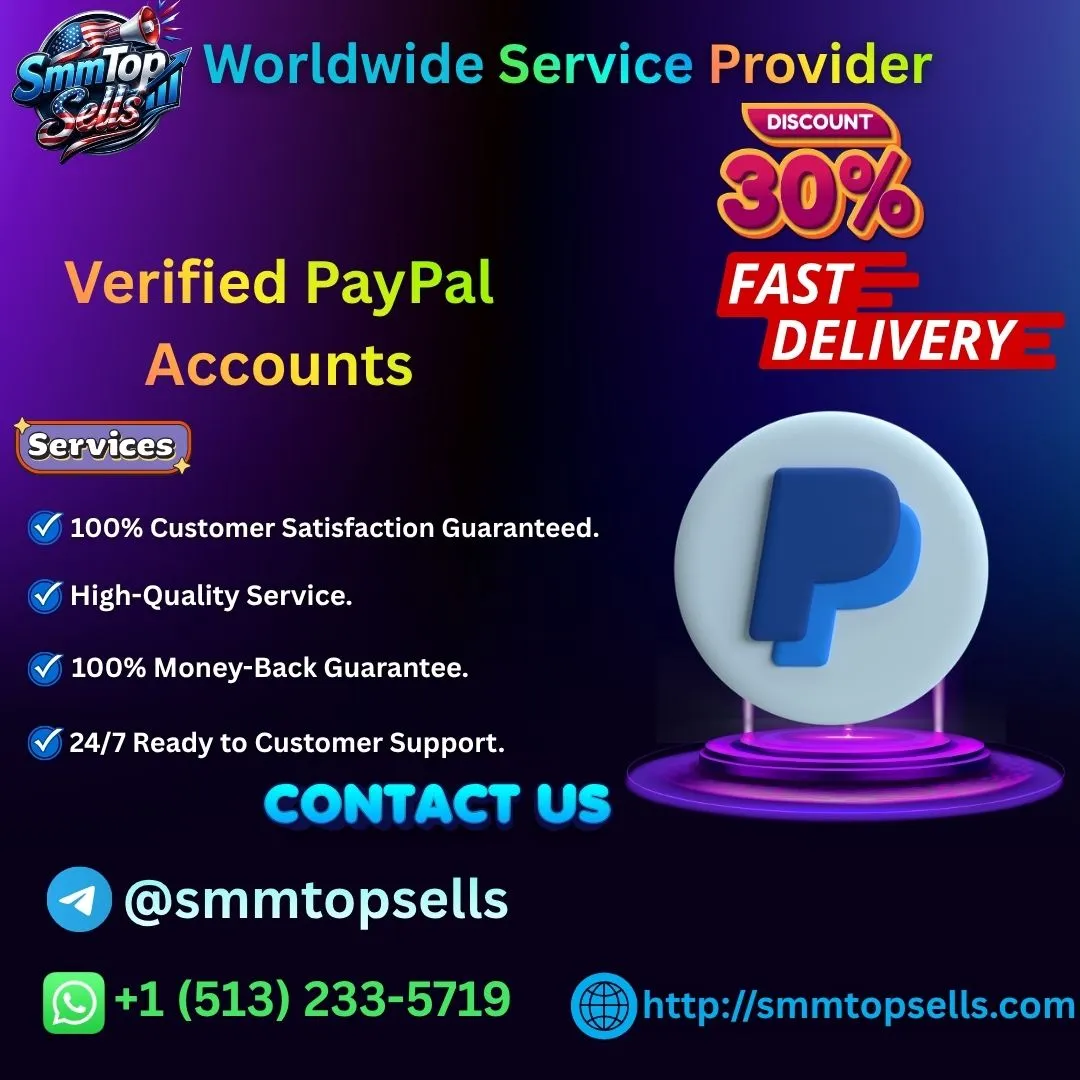 Verified PayPal Accounts